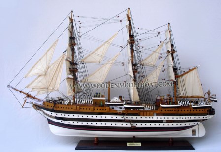 Amerigo Vespucci Ship Model - Mô Hình Thuyền Buồm Gia Nhiên - Công Ty TNHH Gia Nhiên
